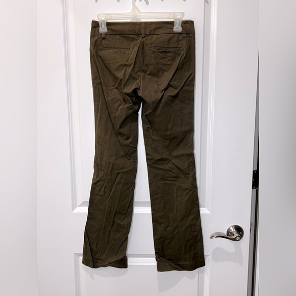 The Limited Low Rise Brown Boot Cut Stretch Pants Size 4 - Picture 3 of 11